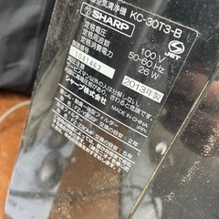 無料　加湿空気清浄機　シャープの画像