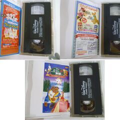 ★VHS ビデオ ディズニー アニメ 5本セット 美女と野獣/ミッキーのマジカル・クリスマス/アラジン/Mr. インクレディブル/ノートルダムの鐘 jの画像