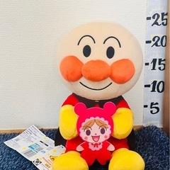 #未使用#アンパンマン#みんななかよしぬいぐるみL#ver2#ぬいぐるみ#クレーンゲーム#UFOキャッチャー#景品#大きい#ビッグ#ラウンド1の画像