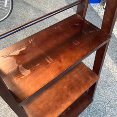 木製ラックの画像