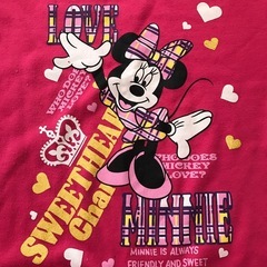 ディズニー　ミニー　キッズ服　可愛いの画像