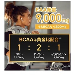 新品 アミノガッツ　EAA プロテイン マンゴー味の画像