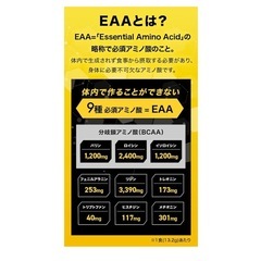 新品 アミノガッツ　EAA プロテイン マンゴー味の画像