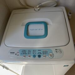 東芝　TOSHIBA　電気洗濯機の画像