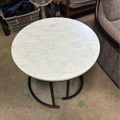 丸テーブルセット　美品の画像