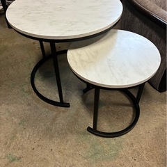 丸テーブルセット　美品の画像