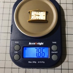 母の想い出の時計(ジャンク)/ベルト無し〜K18 GOLD SWISS(参考総重量7.86gの画像