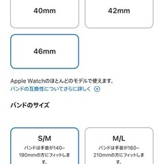 【未開封】Apple Watch 11 46mm スポーツバンド　黒の画像