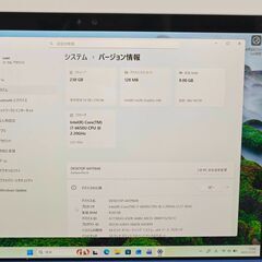 ペン付き！ i7-6650U タッチパネル バッテリー◎ 12.3 マイクロソフト 2in1 タブレットPC Surface Pro 4 1724 Core i7-6650U windows11 pro 8GB SSD256GB  カメラあり オフィス (C399)の画像