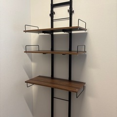 ニトリ　突っ張り洗濯機ラックの画像