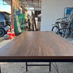 木製デスク　　オフィス机の画像