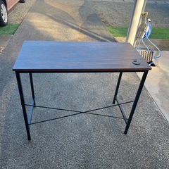 木製デスク　　オフィス机の画像