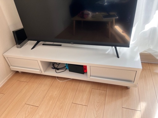 LOWYA ホワイトカラー テレビ台 (みっちゃん) 石神井公園の収納家具