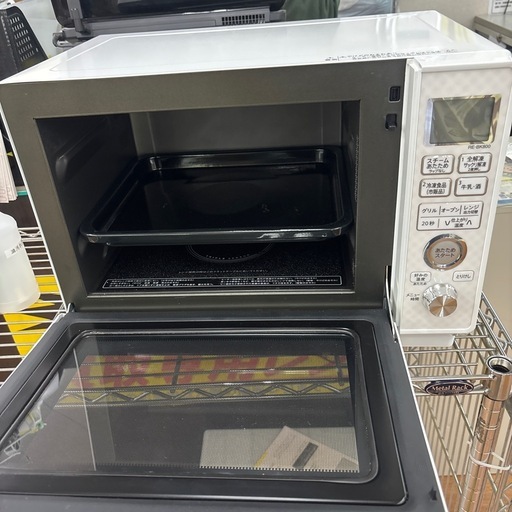 ☆ドリーム荒牧店☆ジモティー割引有☆【クリーニング済み】SHARP/オーブンレンジ/RE-BK800-W/2020年製