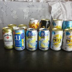 ビール、チューハイなど24本です。の画像