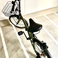 折りたたみ20インチ自転車の画像