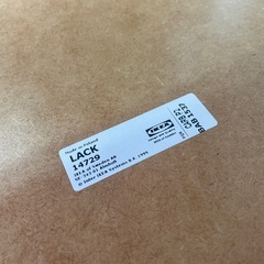 残り1点 IKEA lack テレビ台 テレビボード 1点1,000円の画像