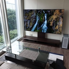 【美品】壁寄せTVスタンド - ハイグレードタイプの画像