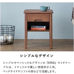 ISSEIKI ERIS SIDE TABLE 40 (AL-NBR)の画像