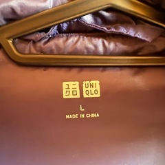 ユニクロ　UNIQLO シームレスダウン　Ｌサイズの画像