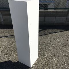 JM20554K)コーナーラック＜幅：約29cm 高さ：約116cm 奥行29cm ＞中古品【取りに来られる方限定】　 の画像