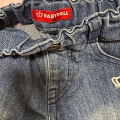 GAP・BABY DOLL ジーンズ 90サイズの画像