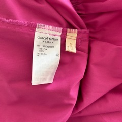 後ろ下り円形スカートの画像