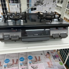 リユースのサカイ東金店 Rinnai ガステーブル 24年製 都市ガス用 TJ16762の画像