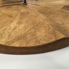 ★ おしゃれ！ 壁掛け時計 モダン ナチュラル シンプル 北欧 天然木 静音 連続秒針  直径：約30㎝ ★ リサイクルショップ札幌 買取本舗 平岸店の画像