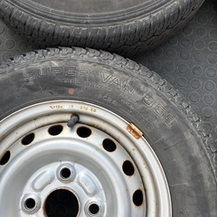 軽トラ　タイヤ・ホイールの画像
