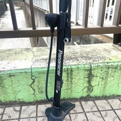 20インチ自転車/空気入れ/ライト各種/U字ロックの画像