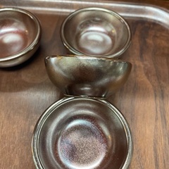 和皿珍味入れ2枚セットの画像