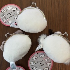 【新品】ちいかわ ミニがまぐち リボン 全3種セット ちいかわ ハチワレ うさぎの画像