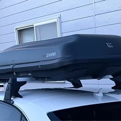 INNO  BRQ33　ルーフボックス　ルーフキャリア　スノーボード　スキー　キャンプの画像