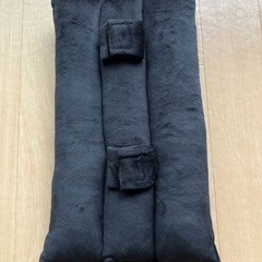新品 シートベルトクッション　シートベルト枕　ブラック　の画像