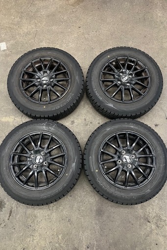決まりました。165/70R14 ダンロップWM02 スタッドレスタイヤ 4本