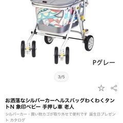 シルバーかー 手押し車 の画像