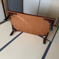 決まりました。折りたたみ座卓 ローテーブル の画像