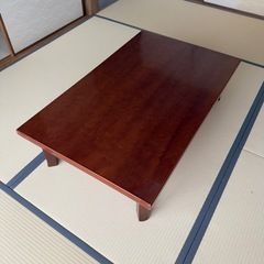 決まりました。折りたたみ座卓 ローテーブル の画像