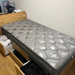 セット購入🉐 シングルベッド ＋ マットレスの画像