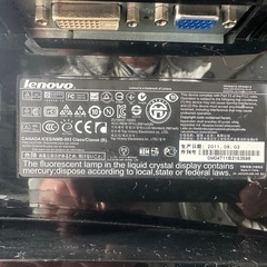 lenovo(レノボ)モニター実働
の画像