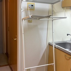 突っ張り式洗濯ラック・ランドリーラックの画像