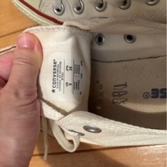 CONVERSE オールスター ホワイト スニーカーの画像