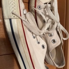 CONVERSE オールスター ホワイト スニーカーの画像