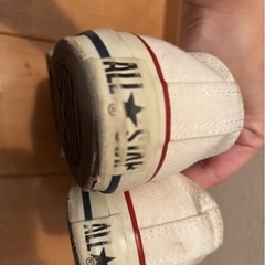 CONVERSE オールスター ホワイト スニーカーの画像