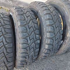 トーヨー オープンカントリー R/T 155/65R14 75Q 中古4本セット TOYO TOYO OPEN COUNTRYの画像