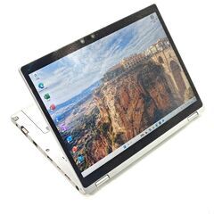  軽量 タッチパネル 12 パナソニック ノートPC Let's Note CF-QV Core i5-10310U windows11 pro 8GB SSD256GB  カメラあり オフィス (C409)の画像