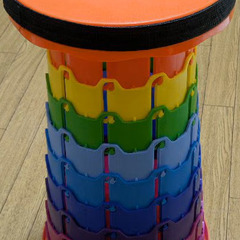 VECELO 踏み台 折りたたみ椅子 アウトドア コンパクトの画像