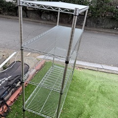 エレクタ　メタルラック　4段の画像