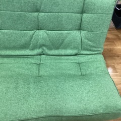 二人掛けリクライニングソファ【町田市再生家具】　252726の画像